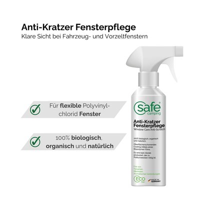 Plastic Window Cleaning System - safe cleaning of all plastic windows