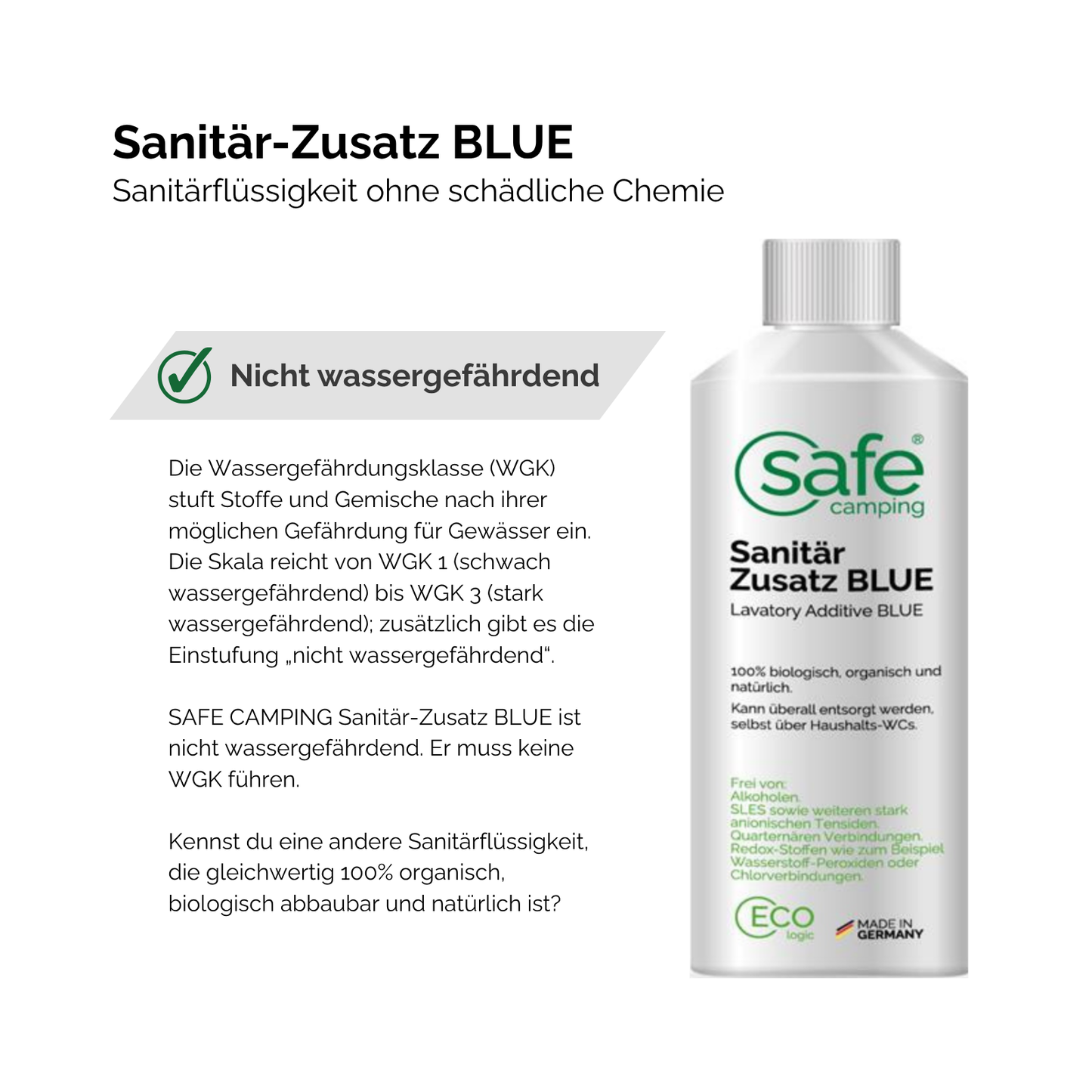 Tank Hygiene Care System – For Fresh Water & Wastewater Tanks