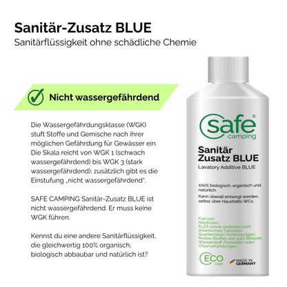 Sanitair-additief BLAUW Voordeel-combo – 5 voor 4