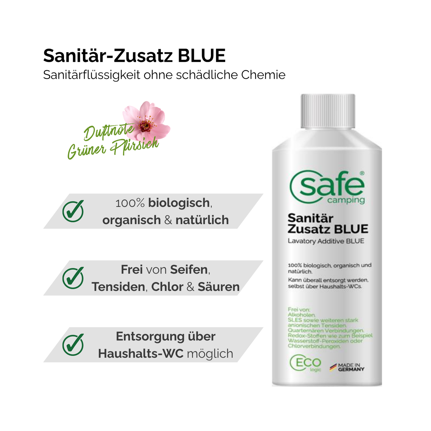 Sanitair-additief BLAUW Voordeel-combo – 5 voor 4