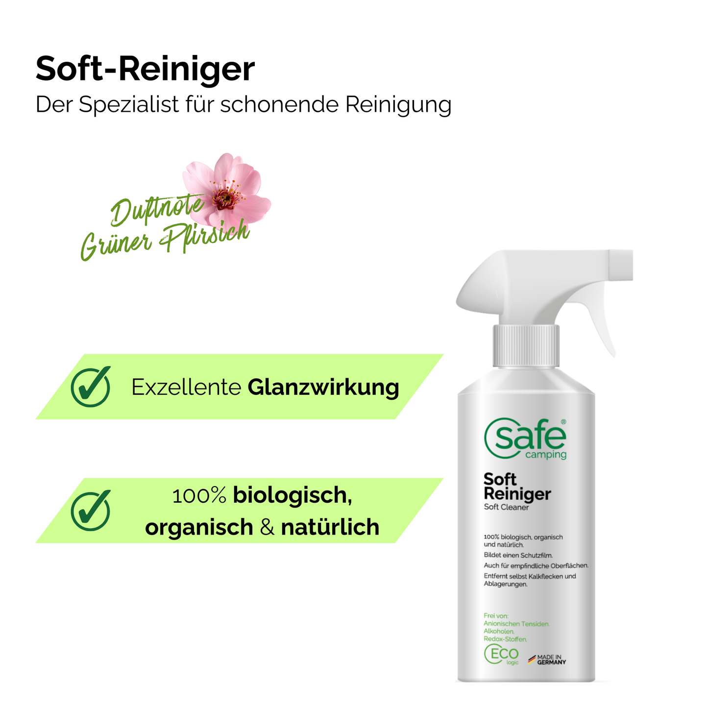Cleaning & Care System – For vehicles, superstructures and accessories
