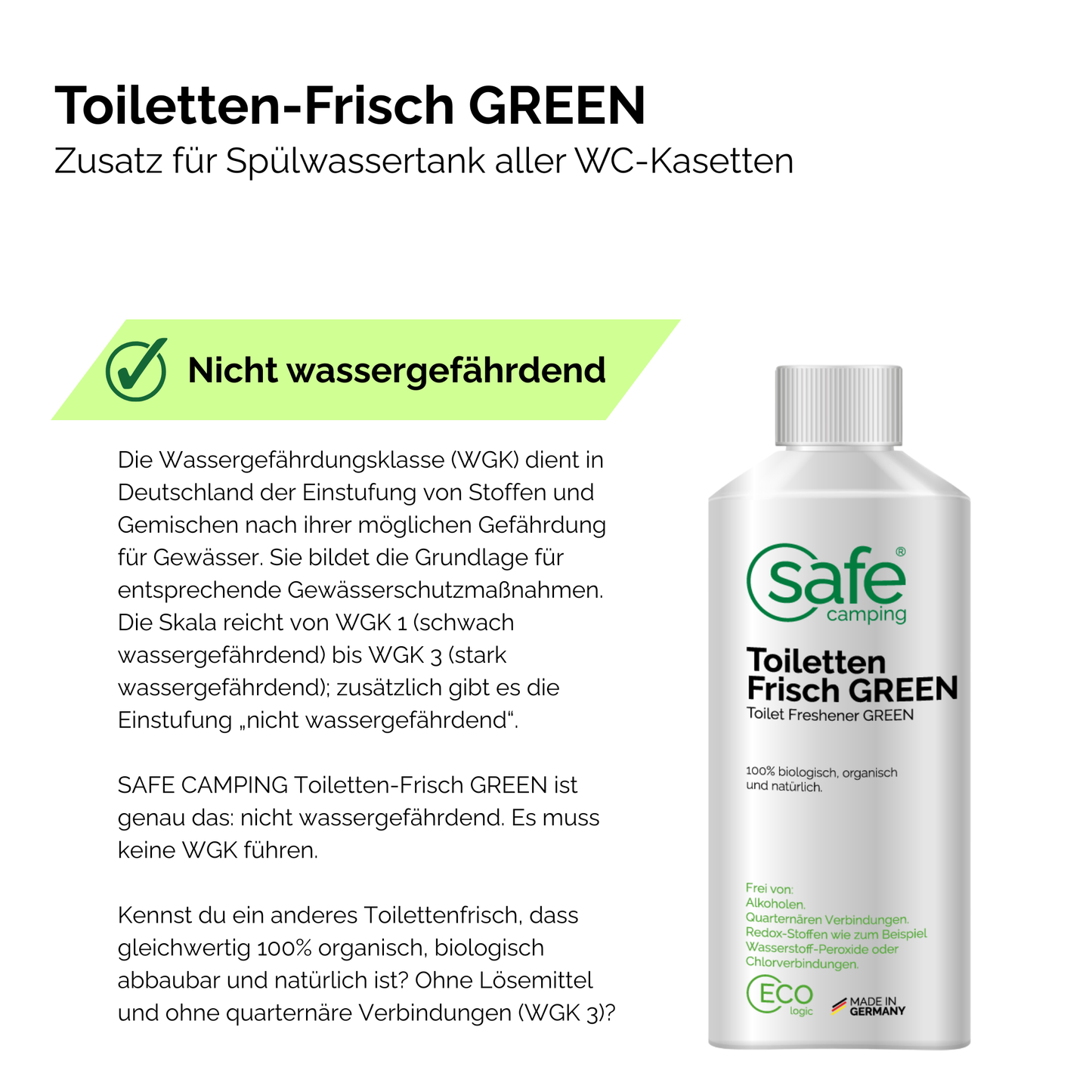 Toilet Freshener GREEN