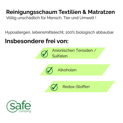 Mattress & Textile Cleaning Foam