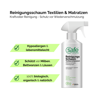 Reinigingsschuim textiel & matrassen