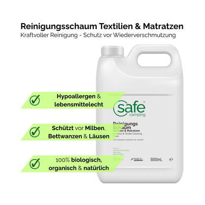 Reinigingsschuim textiel & matrassen