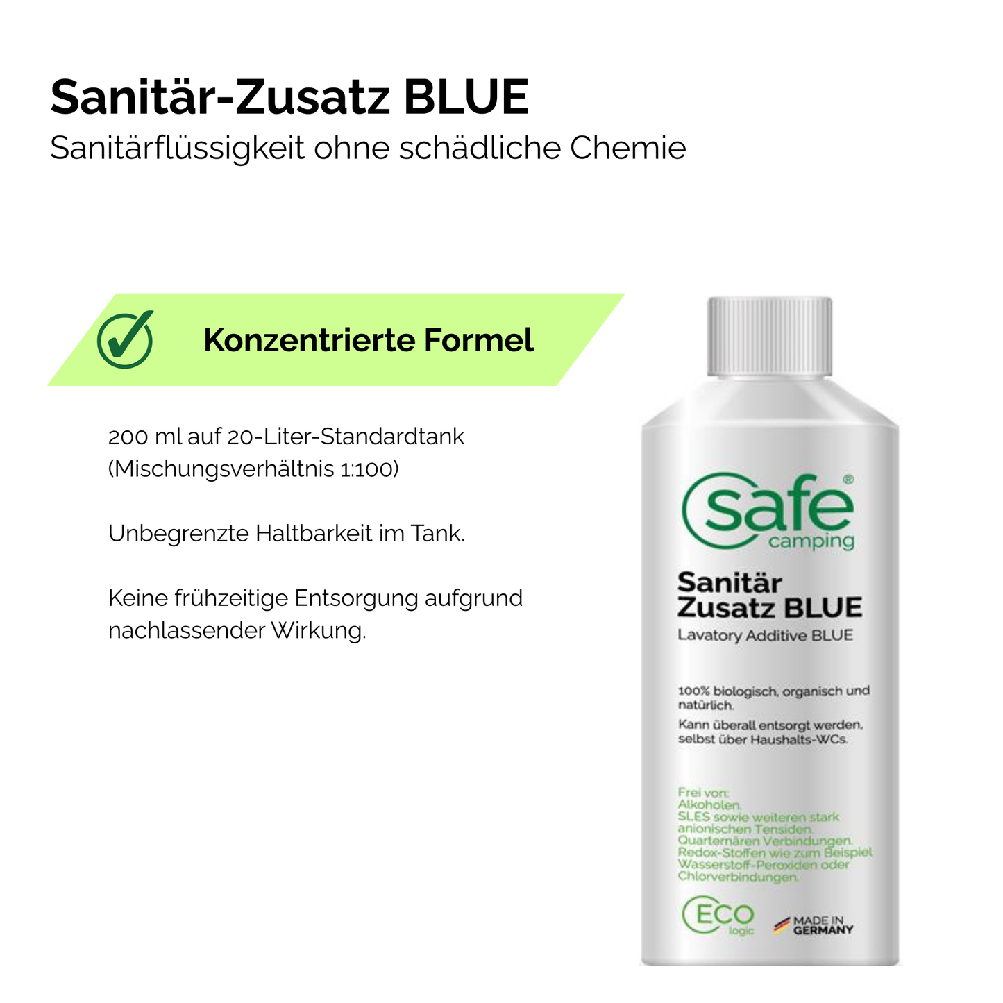 Lavatory Additive BLUE