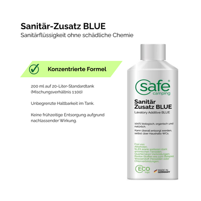 Sanitär-Zusatz BLUE