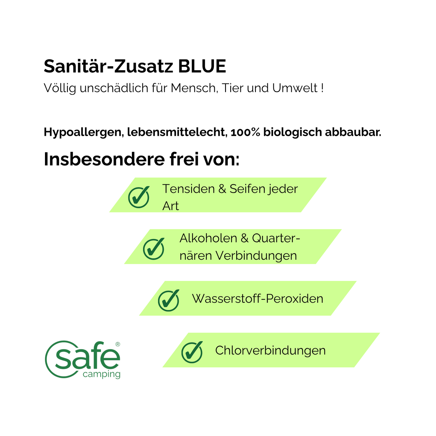 Sanitär-Zusatz BLUE
