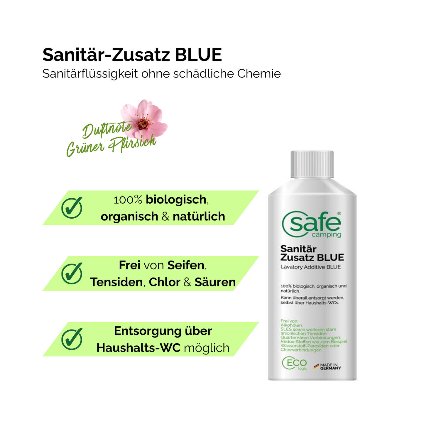 Sanitär-Zusatz BLUE