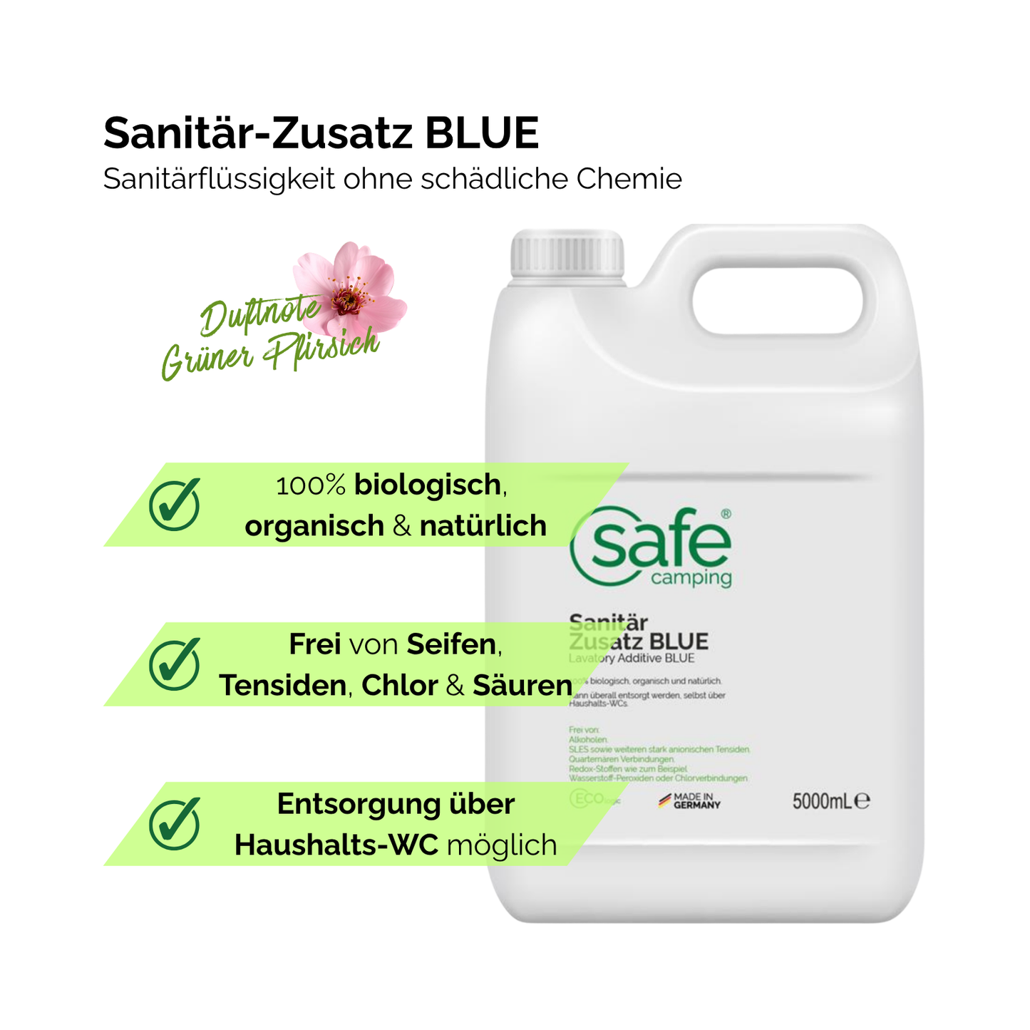 Sanitär-Zusatz BLUE