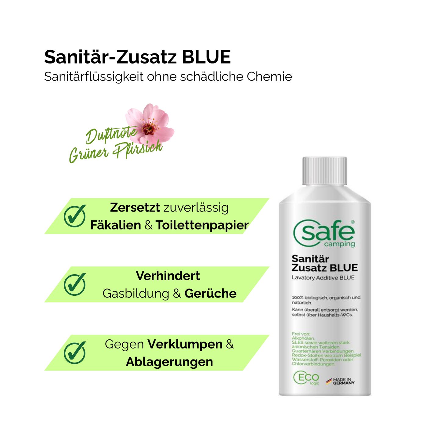 Sanitär-Zusatz BLUE