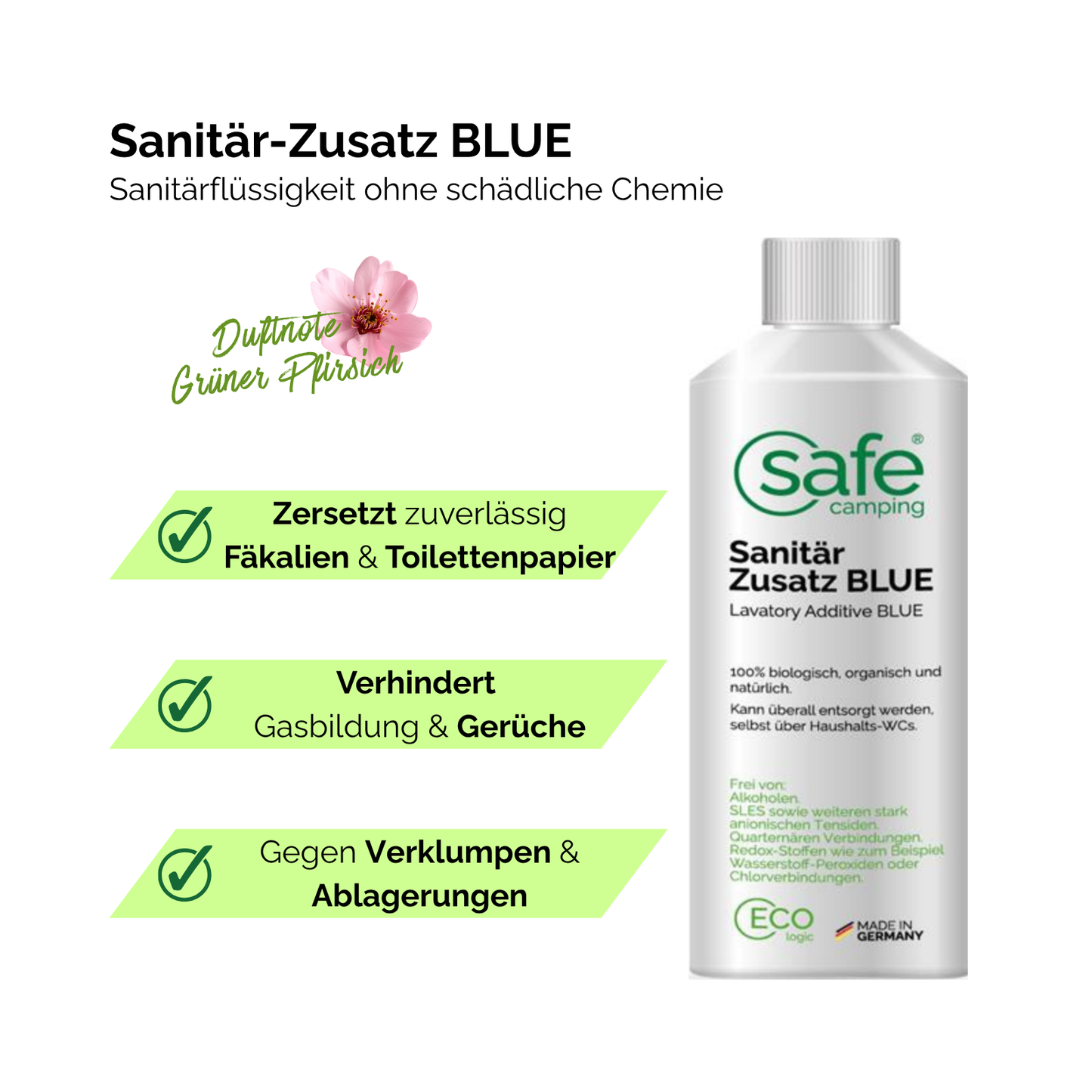 Sanitär-Zusatz BLUE