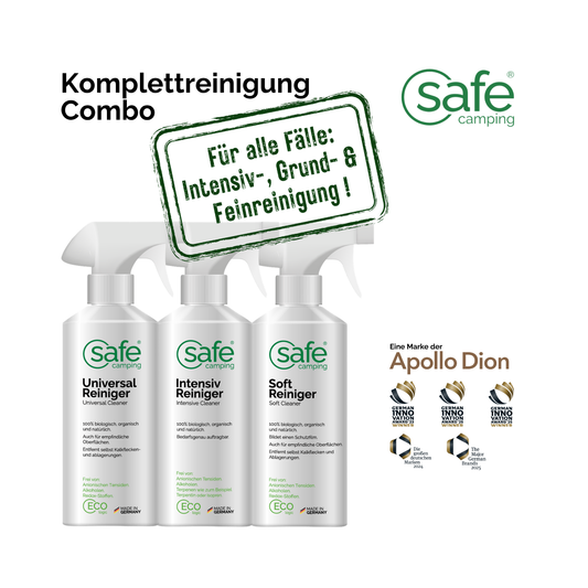Combinatie voor volledige reiniging