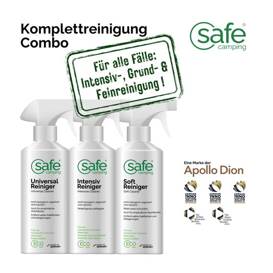 Complete caravan care system – For intensive, basic & fine cleaning